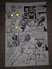 Massey CAVEWOMAN MOVIE MAYHEM 1 pg 15 SEXY CAVEWOMAN & CARRIE IN HORROR HOUSE