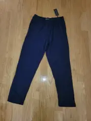 SLATE & STONE Men's Cotton Lounge Pants, Navy, Size M