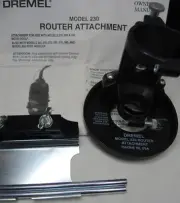 Dremel Model 230 Router Attachment Kit Vintage Racine Wisconsin 2615300792 NEW