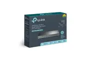 TP-Link TL-SG2210P 8-Port Gigabit Smart PoE Switch with 2 SFP Slots L2/L3/L4 QoS and IGMP Snooping WEB/CLI Managed 53W, Fanless