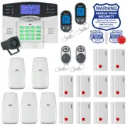 Wireless Burglar Alarm System Phone Line Auto Dialer US Home House Smart PSTN EX