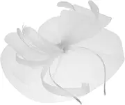 [BESPORTBLE] Wedding Fascinator Headband with Bow Knot Detail Elegant Mesh Flower Hair Accessory for Tea Parties and Bridal Events Stylish Headwear for Bride and Guests Black