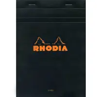 在飛比找誠品線上優惠-法國RHODIA 上掀式騎馬釘橫線筆記本/ A5/ Blac