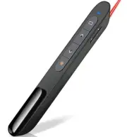 Wireless Presenter Remote Presentation ClickerRF 2.4GHz USB Presentation Poin...
