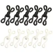 10 Pairs Sewing Supplies Bra Connector Buckle Clothing Hooks and Eyes