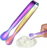 Candy Tongs - Metal Mini Claw, Portable Food Lifter, Sleek Ice Handler | Sturdy Gripping Accessory Structure, Smooth Precision Tong Use Events, Appetizers, Salad, Bar, Gathering, Dishes, Display