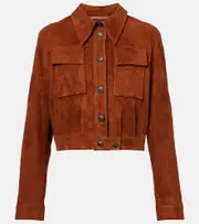 [Stouls] Stouls Leoncino cropped leather jacket AU 12 brown