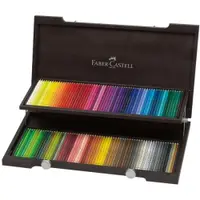 在飛比找ETMall東森購物網優惠-德國Faber-Castell藝術家典藏版級木盒120色油性