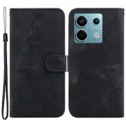 For Xiaomi Redmi Note 13 Pro 5G Phone Cover Flower Wallet Leather Case with Card Holder