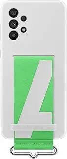 [Samsung] Galaxy A73 5G Official Case - Silicone Cover with Strap - White