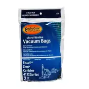 Replacement Part for Bissell 4122 Zing Canister Vacuum Cleaner Paper Bags 3Pk :
