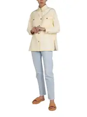 [Stella McCartney] Stella McCartney-Denim Shirt Jacket-Donna 42