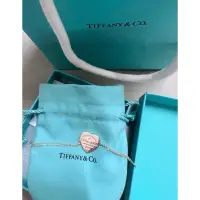 在飛比找蝦皮購物優惠-Tiffany 蒂芙尼鑽石純銀雙鏈手鍊 蒂芬尼TIFFANY