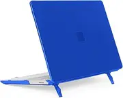 mCover Case Compatible ONLY for 2020-2024 12.4" Microsoft Surface Laptop Go 3/2 / 1 with Touch Screen (NOT Compatible with Any Other Surface Models) - Blue