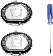 [Vuzmode] for Dyson, V7 V8 Cordless Vacuum Cleaner Dust Bin Base Lid Dust Collector Box Cap Replacement Parts Accessories Vacuum Cleaner dustbin Box Replacement(3Pcs)
