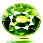 RARE NATURAL DEMANTOID GARNET TOP GREEN COLOR BEST SPARKLING PERFECT OVAL CUT!