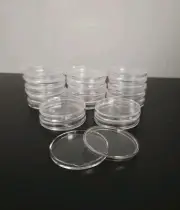 20pcs Clear Coin Capsules Silver Dollar Coin Holder Coin Holders for Collectors