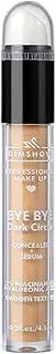 Brightening Under Eye Concealer Light Ivory Full Coverage Hydrating Camouflage Makeup for Lightweight Satin Finish Type 3 One Size