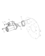 Polaris Starter Motor Drain Hole Plug, Genuine OEM Part 3040305, Qty 1