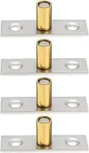 Be In Your Mind 4Pcs 8mm Sliding Door Guide Locator Stainless Steel Drawer Soppers for Wooden Door Moving Doors Glass Barn Doors Sliding Doors 8x14mm