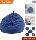 Luxury Corduroy Bean Bag Chair Cover - Perfect for Gaming, Lounging & Storage