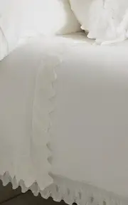 [Los Encajeros] Mimi Percale Queen Top Sheet
