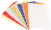 uxcell 30 Sheets Vellum Paper 4x6, Vellum Paper Printable Translucent Paper 100GSM for Invitations Printing, 10 Color