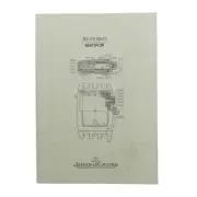 JAEGER LECOULTRE REVERSO GRAN' SPORT INTERNATIONAL WATCH INSTRUCTIONS FOR USE