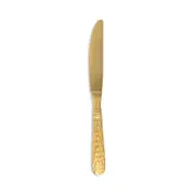 Vietri Martellato Gold Tone Place Knife