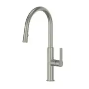Greens Astro II Pull-Down Sink Mixer-Brushed Nickel-2543831