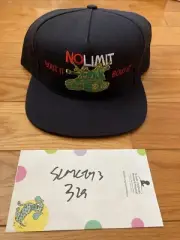 Supreme No Limit Bout It Bout It Hat Snapback Cap Tank 2012 Navy