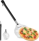 8 Inch Perforated Pizza Peel, round Pizza Turning Peel Stainless Steel Spatula P
