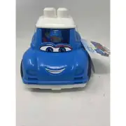 Fisher Price Mega Bloks First Builders 6 Pieces Peter Police Car Age 1+