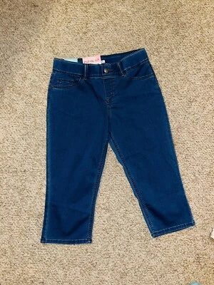 RIDERS BY LEE WOMENS JEANS PULL ON CAPRIS PANTS SIZE 6