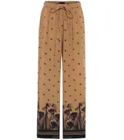 [Undercover] Undercover Printed drawstring pants AU 8 brown