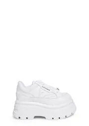 [Windsor Smith] Swerve Leather Sneakers - White
