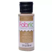 Plaid Fabric Creations Soft Fabric Metallic Ink 2oz.-Metallic Gold