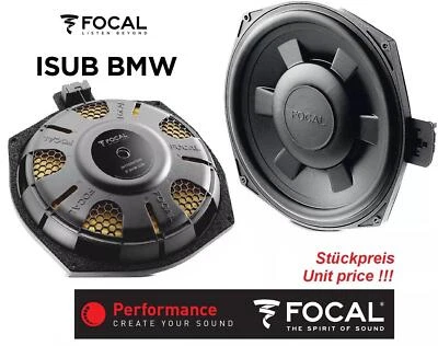 Focal ISUB BMW 4 - 20 cm Subwoofer Compatible with MINI F55 5 Doors 2014