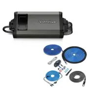 Rockford Fosgate M5-1000X1 | 1000W Peak Monoblock Marine Amplifier with Amp Kit