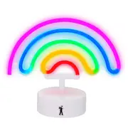 Flea Market Desktop Neon Light (Rainbow)
