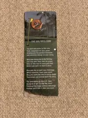 1997 Inspirations Genuine Pocket Cent-I-Ment "The Golfer's Coin"