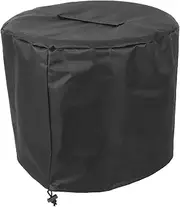 Fire Pit Cover Garden Supplies Windows Special Nose Clip Moisture-proof Bead Desiccant Square Bolts Universal Nose Clip Square Comb Fireplace Heaters Decor 600d Oxford Cloth Black
