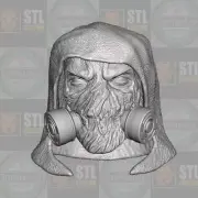 The Scarecrow v3 Arkham custom head for McFarlane DC Multiverse & other figures