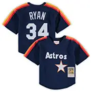 Preschool & Toddler Mitchell & Ness Nolan Ryan Navy Houston Astros Cooperstown