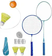 Badminton Practice at Home | Portable Automatic Rebound Shuttlecock - Single Player Tennis Practice Device, Practice Training Aid for Beginners