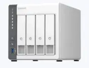 QNAP TS-433-4G ARM 4-core Cortex-A55 2.0GHz processor, 4 GB on board (non-expand