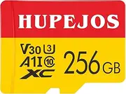 HUPEJOS 256GB Memory Card, Full HD, SD Card V7/V8 Full Size SD