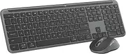 Logitech MK950 Signature Slim Wireless Keyboard and Mouse Combo, Sleek Design, Quiet Typing and Clicking, Switch Across Three Devices, Bluetooth, Multi-OS, Works with Windows and Mac, Graphite