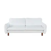 Benjamin 3 Seater Fabric Sofa – Cloud Dancer