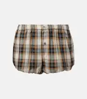 [Acne Studios] Acne Studios Plaid shorts UK 12 beige
